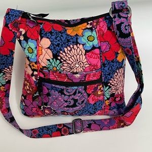 Vera Bradley Floral Fiesta shoulder bag.